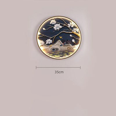 Fashionable Chinese Mural Porch Corridor Lamp