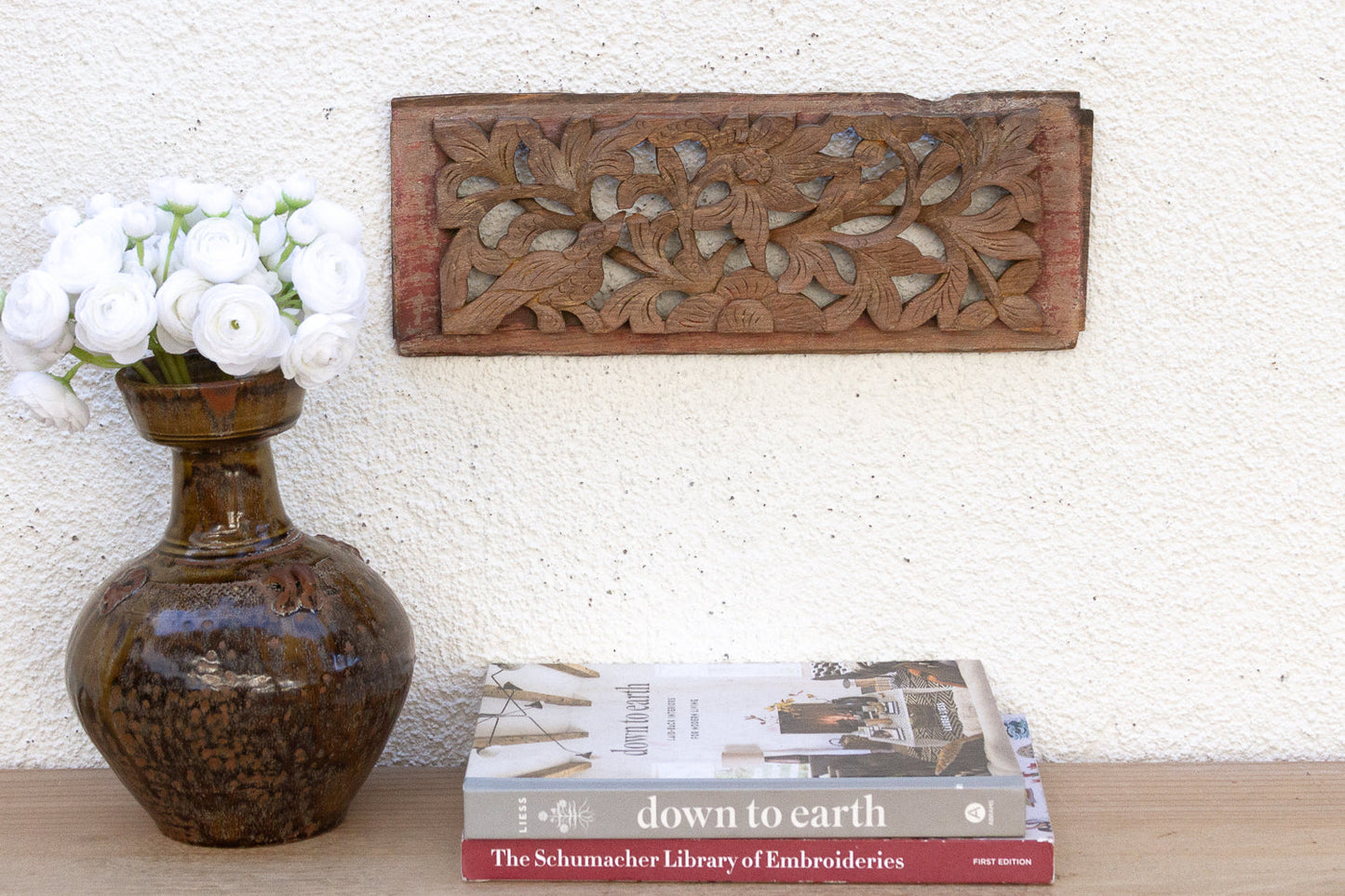 Antique Southeast Asian Wall Panel