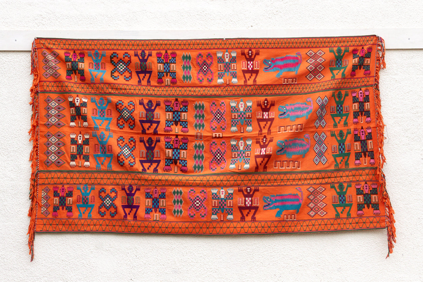 Antique Indonesian Brocade Tribal Textile