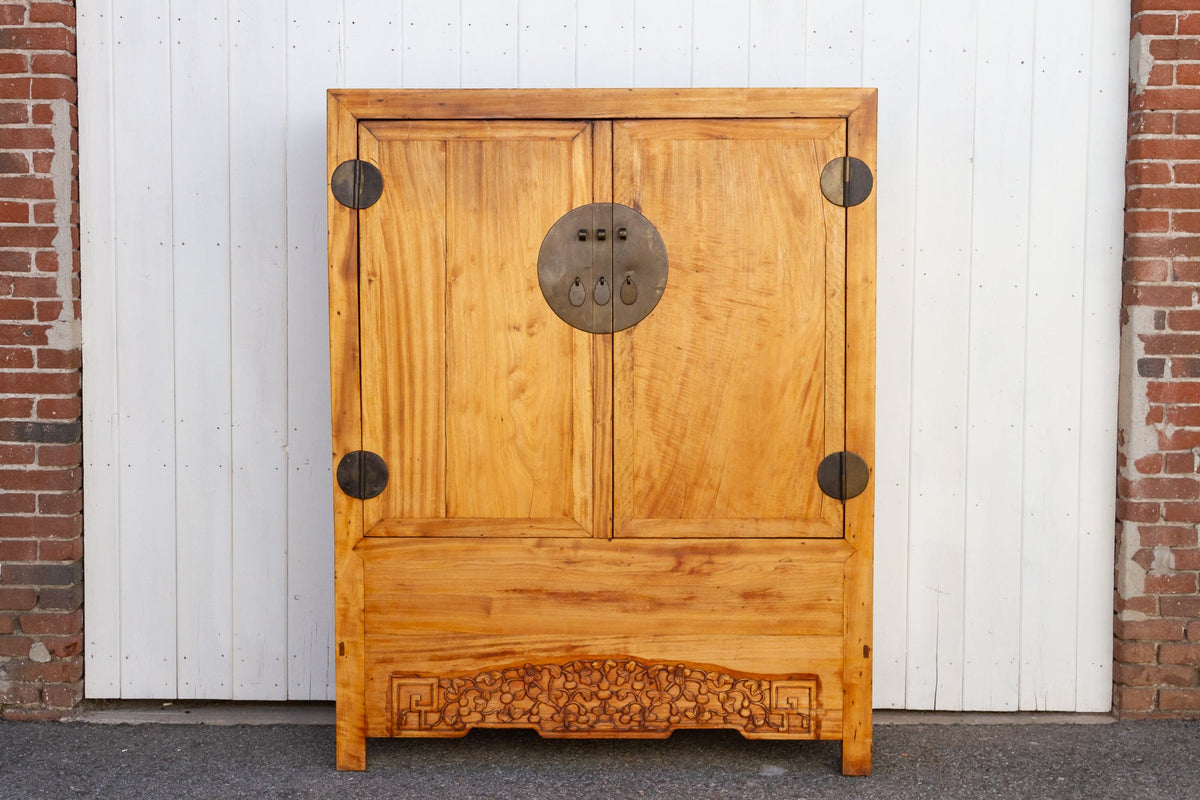 Antique Chinese Cedar Armoire