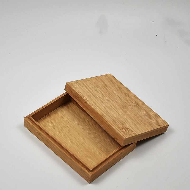Tea Cake Packaging Wooden Bamboo Tea Box