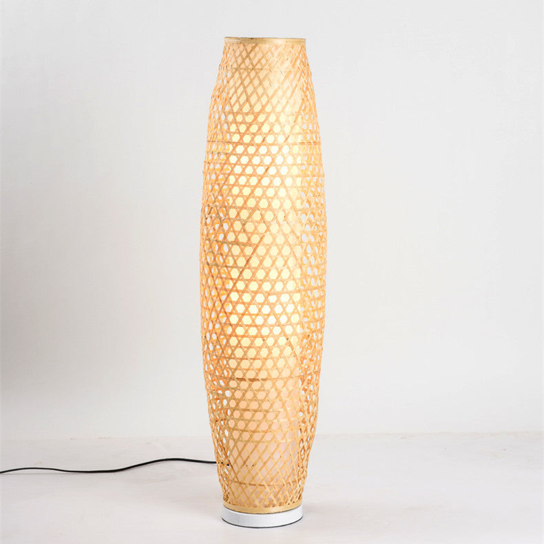 Southeast Asia Bamboo Floor Lamp
