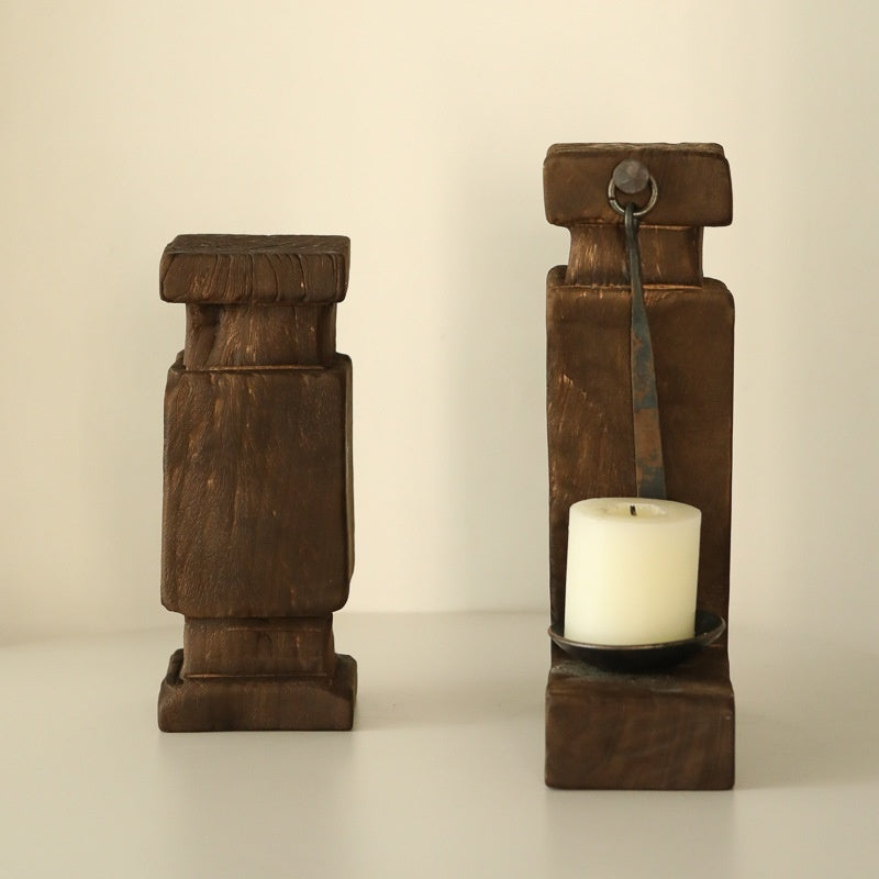 Handmade Candlestick Vintage Furnishings Ornaments