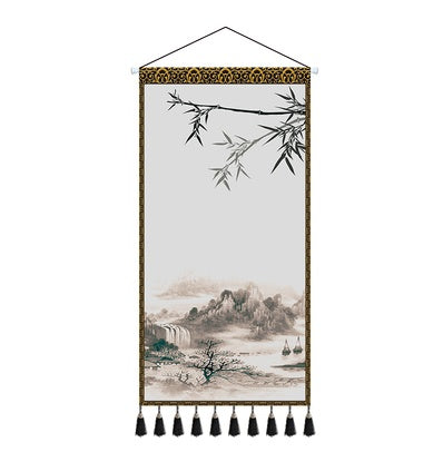 Chinese Style Water Shengcai Large Tapestry