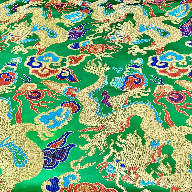 75cm Chinese Style Dragon Cheongsam Brocade  Fabric