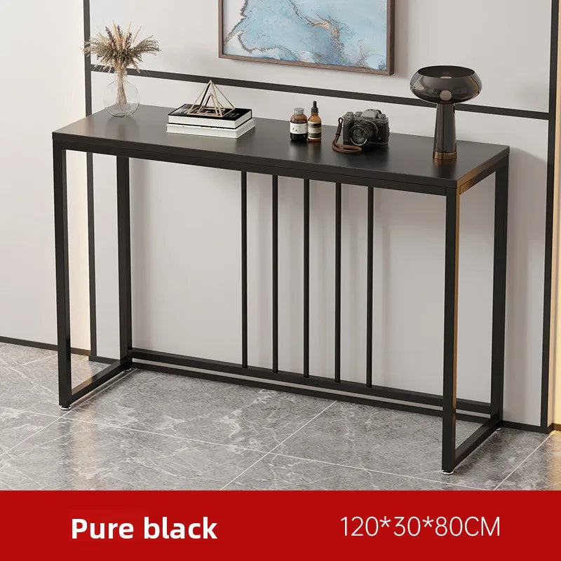 Firm Light luxury entrance table Entry entrance table against the wall side table entrance frame entry door sturdy and durable