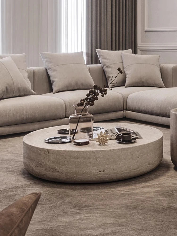 Clear Japanese Industrial Simple Cute Space Saving Coffee Table Unique Mesas Bajas Living Room Furniture Luxury Round Side Table