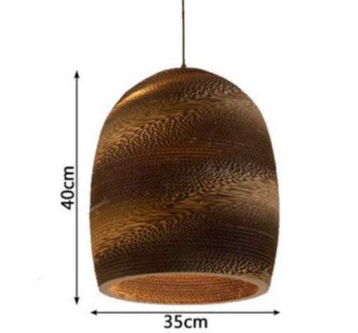 Japanese-style Parchment Paper Hanging Light