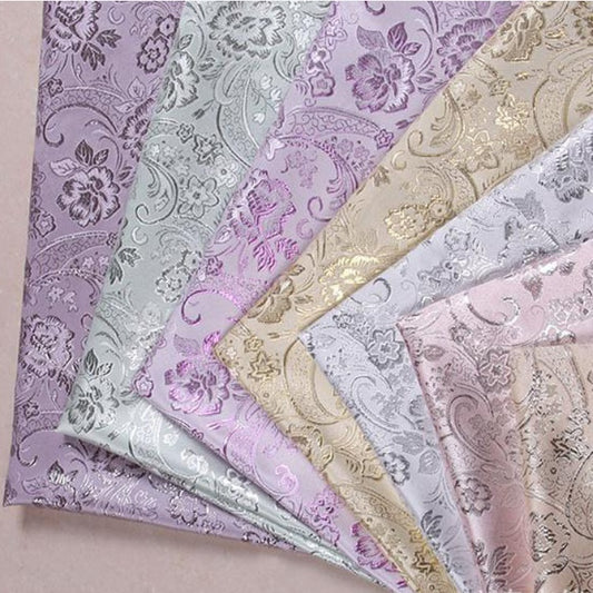 Beautiful Brocade Filigree Jacquard Fabric