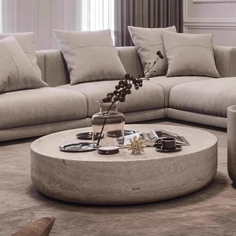 Clear Japanese Industrial Simple Cute Space Saving Coffee Table Unique Mesas Bajas Living Room Furniture Luxury Round Side Table