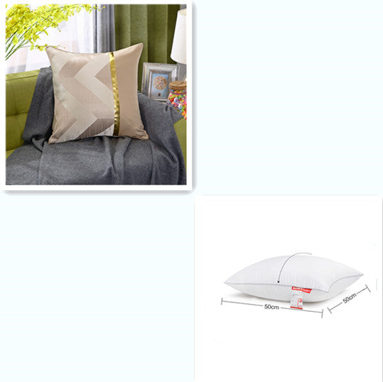 Luxury Chinese Pillowcase for Sofa Cushions With or Without Pillow Form