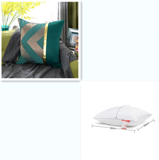 Luxury Chinese Pillowcase for Sofa Cushions With or Without Pillow Form