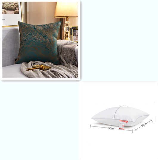 Luxury Chinese Pillowcase for Sofa Cushions With or Without Pillow Form