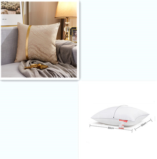 Luxury Chinese Pillowcase for Sofa Cushions With or Without Pillow Form