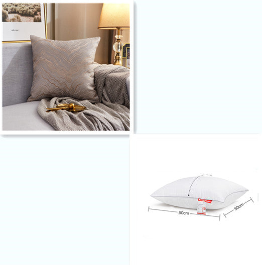 Luxury Chinese Pillowcase for Sofa Cushions With or Without Pillow Form