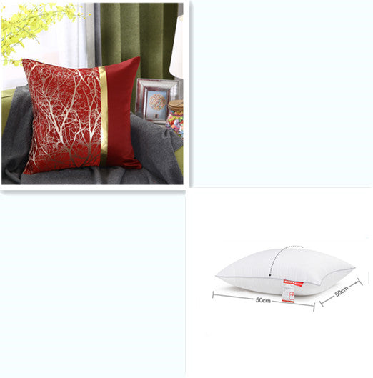 Luxury Chinese Pillowcase for Sofa Cushions With or Without Pillow Form