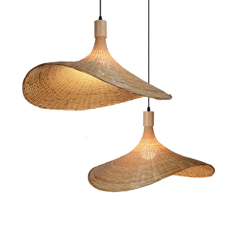 Bamboo Modern Japanese Chandelier Lamp