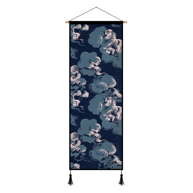 Japanese Style Cloth Tapestry