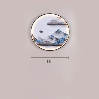 Fashionable Chinese Mural Porch Corridor Lamp