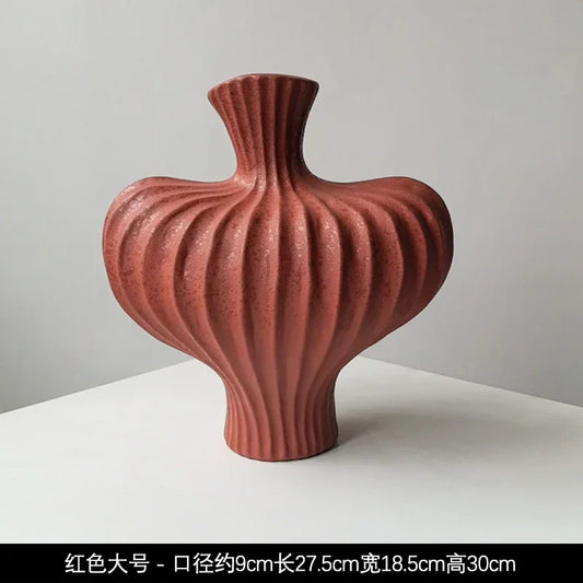 Livetai Wabi-Sabi handgefertigte Keramikvase