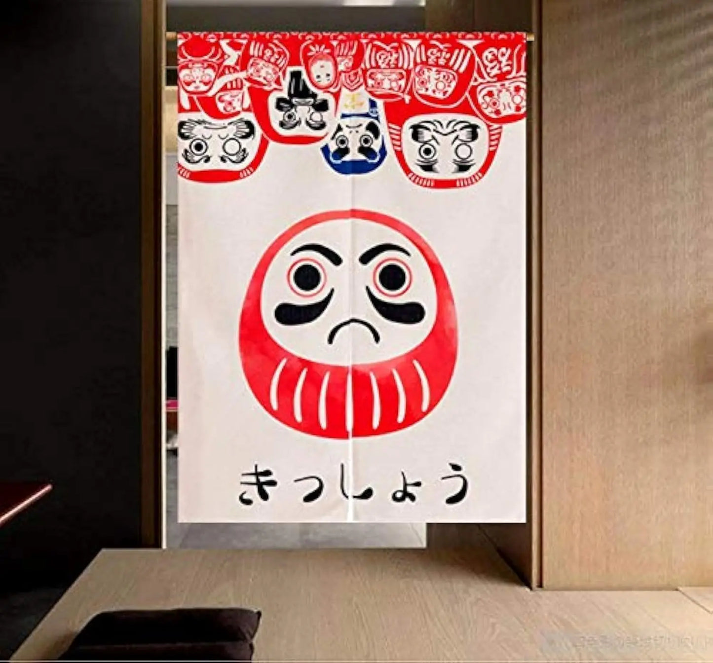 Japanese Noren Door Curtain – Traditional Oriental Auspicious Decor