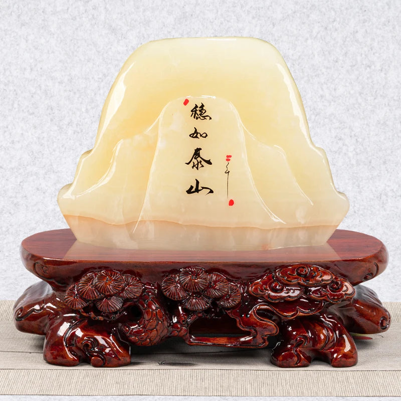 Solid wood rare stone root carving base, grooved stone flower pot, Buddha statue, jade fish tank, vase ornament, wooden base bra