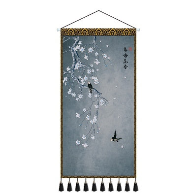 Chinese Style Water Shengcai Large Tapestry