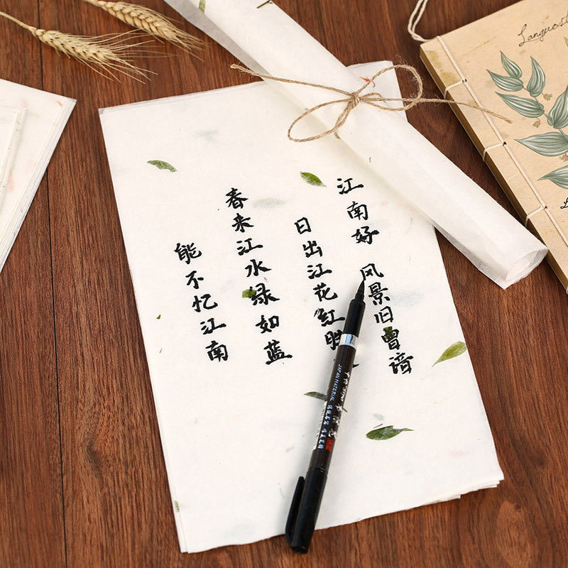 Chinese scroll style stationery