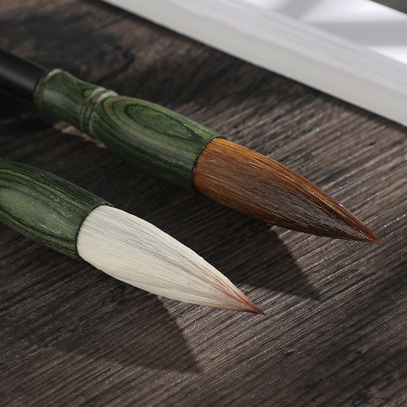 Chinese Calligraphy Painting Brushes Set 3 Pieces In A Gift Box