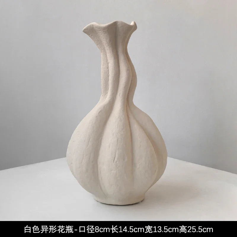 Livetai Wabi-Sabi handgefertigte Keramikvase