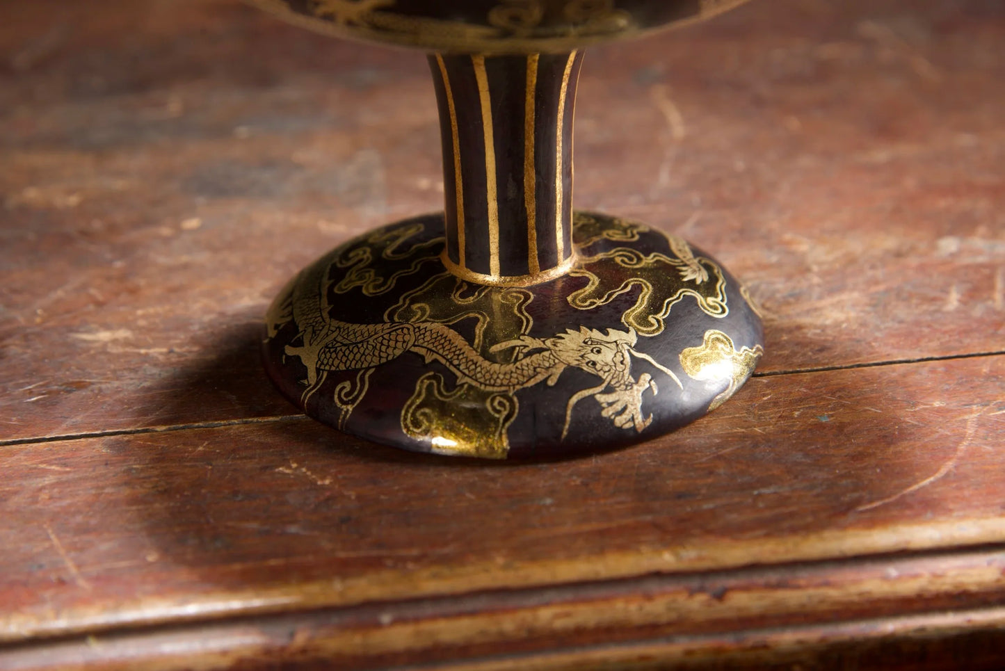 Wood Lacquer Gold Bat Offering Plate Screen – Asian Home Decor Wealth Ornament