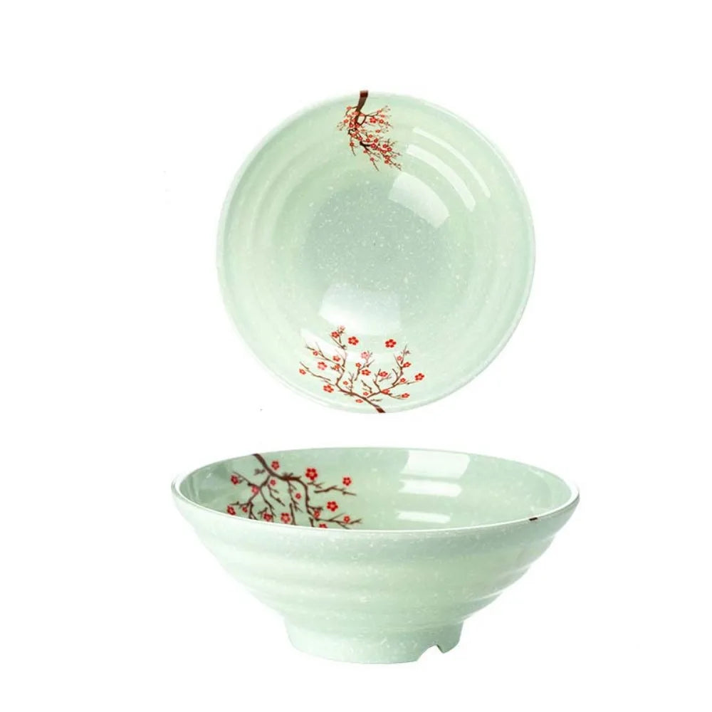Shatterproof Melamine Ramen & Noodle Bowl – Japanese Commercial-Grade Soup Bowl