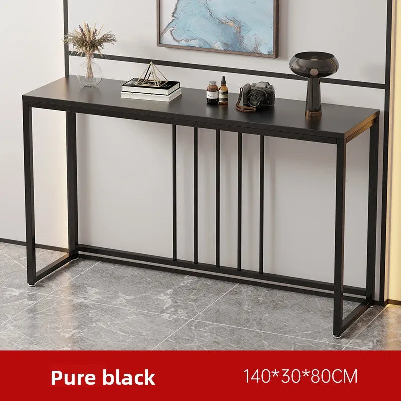 Firm Light luxury entrance table Entry entrance table against the wall side table entrance frame entry door sturdy and durable