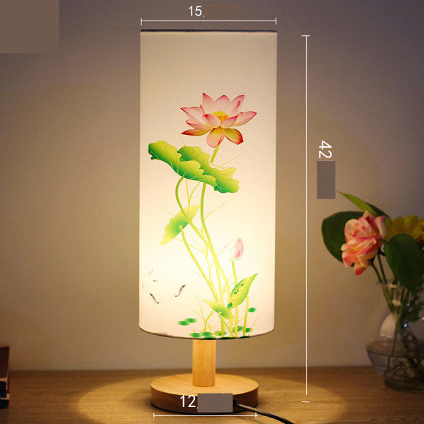 Modern Chinese Bedside Table Lamp