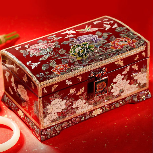 Mother-of-Pearl Jewelry Box