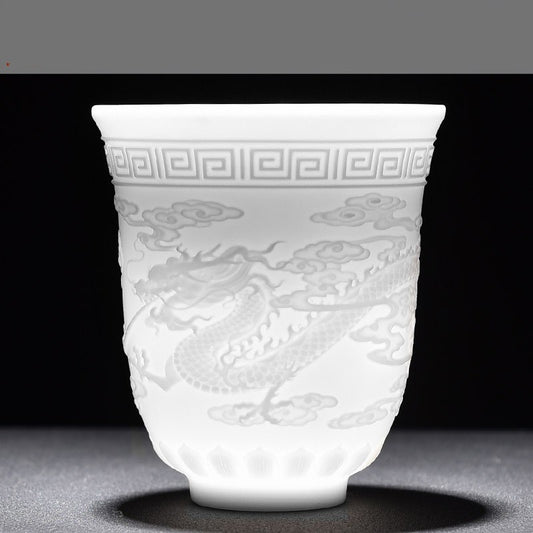 White Chinese Teacup