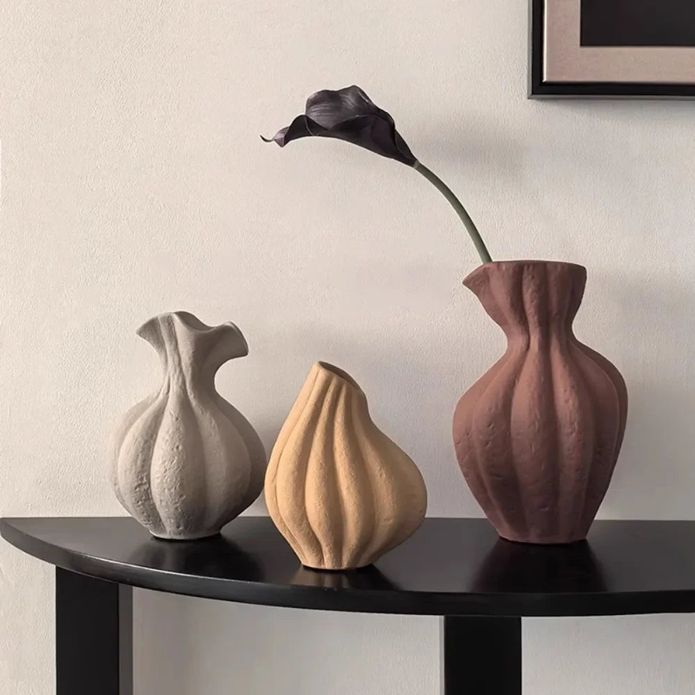 Livetai Wabi-Sabi handgefertigte Keramikvase