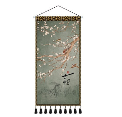 Chinese Style Water Shengcai Large Tapestry