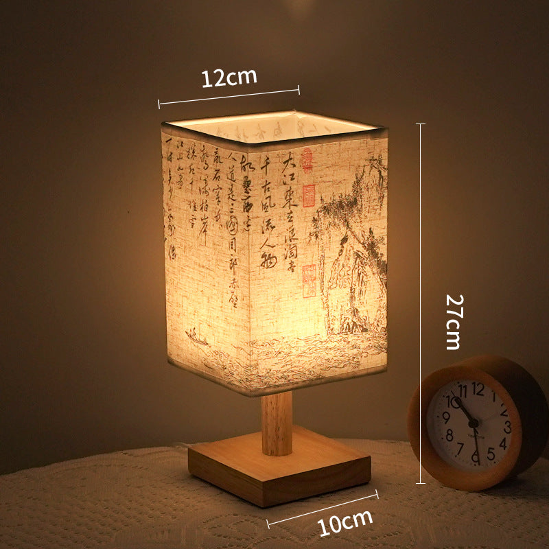 Modern Chinese Small Artistic Bedside Lamp
