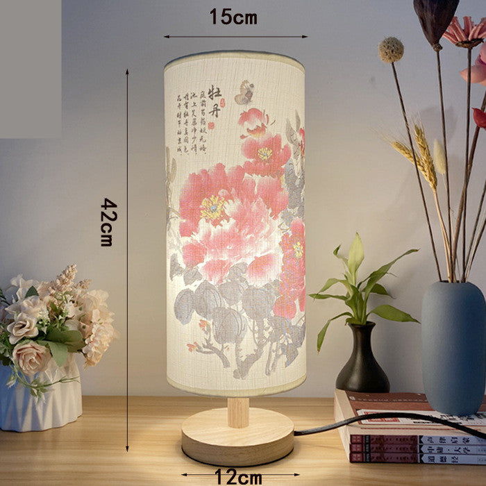 Modern Chinese Bedside Table Lamp