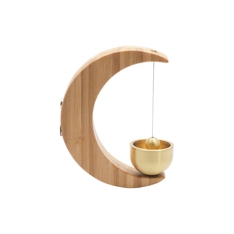 Japanese Suction Wind Chime Solid Wood and Reminder Bell