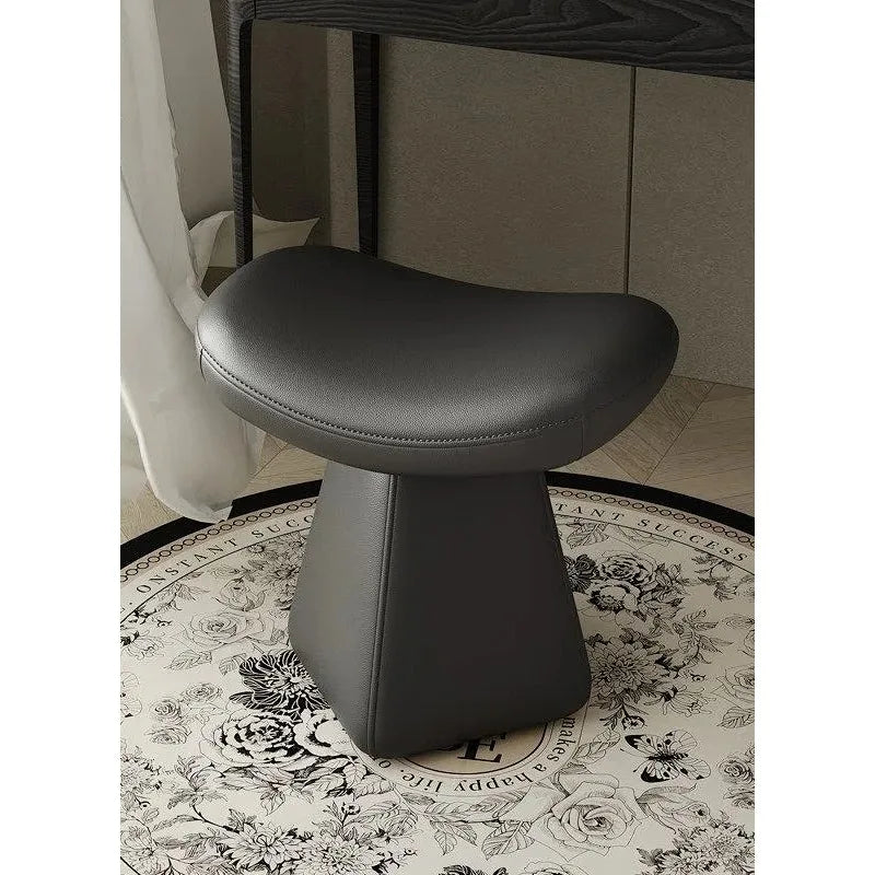 Light Luxury Upholstered Vanity Stool – Elegant Makeup Chair & Piano Bench