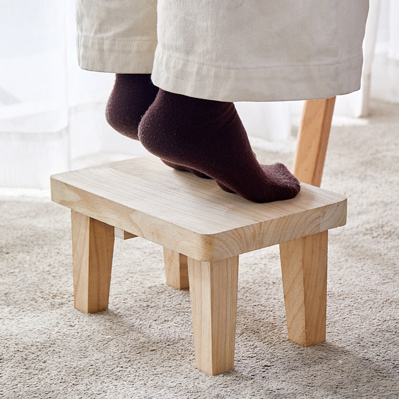 Japanese-style Solid Wood Stool