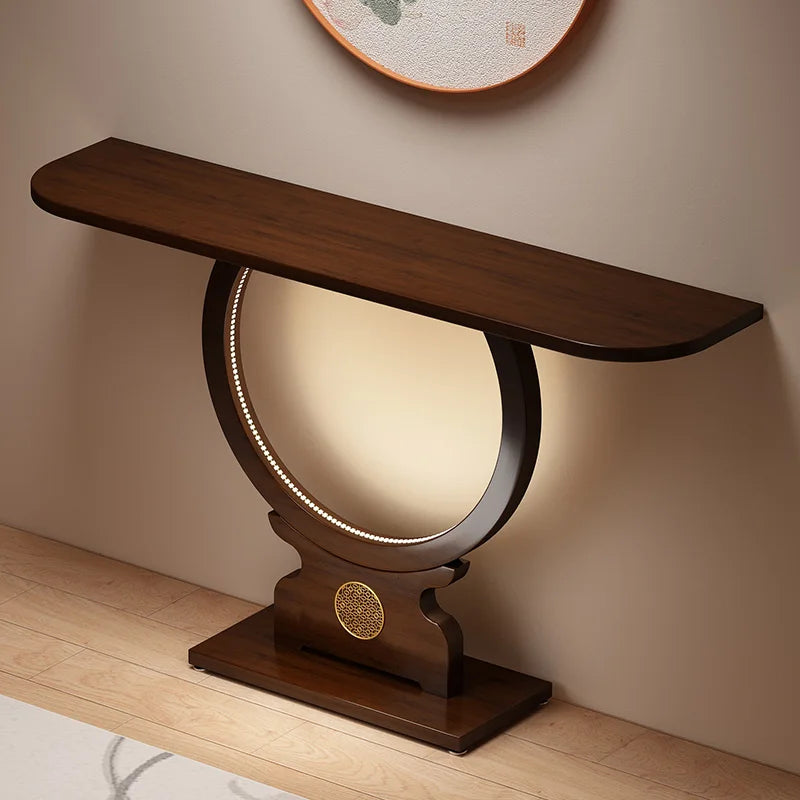 Elegant Vintage Console Table – Narrow Antique-Style Accent Table