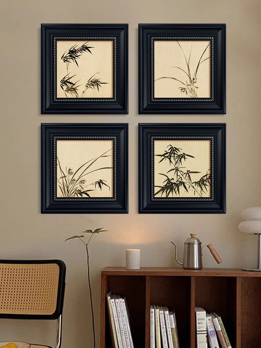 Framed Chinese Style Wall Painting