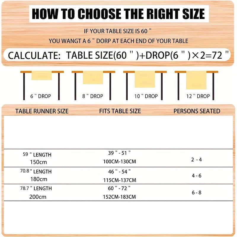 Chinese New Year Red Linen Table Runner – Festive Horse Zodiac Spring Festival Dining & Party Decor