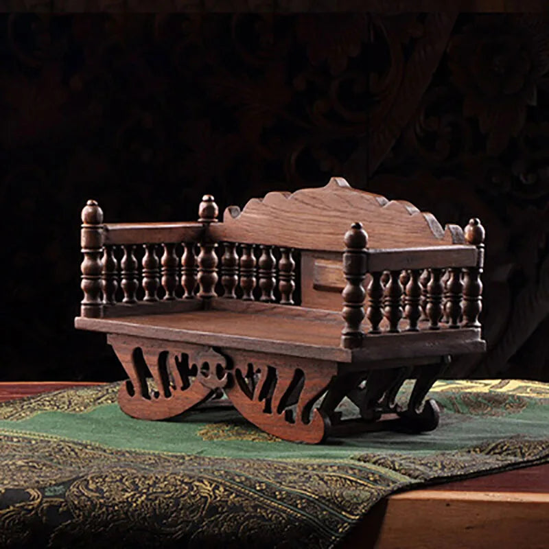 Southeast Asian Style Home Decoration, Sofa Model, Solid Wood Decoration, Living Room Buddha Base, Porch