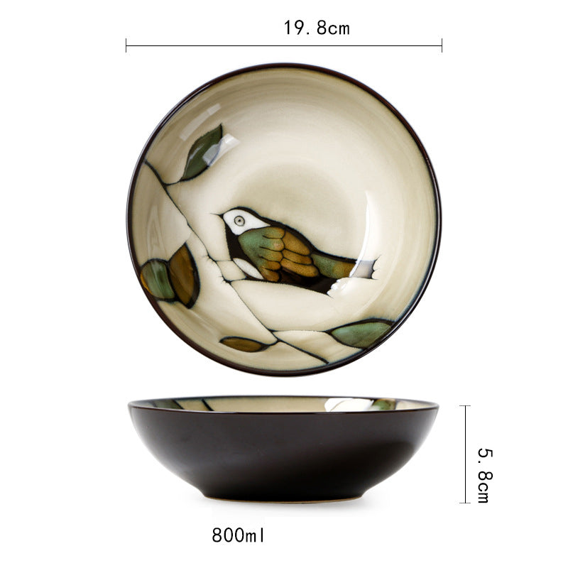 Japanese Ceramic Decorated Plates and Bowls