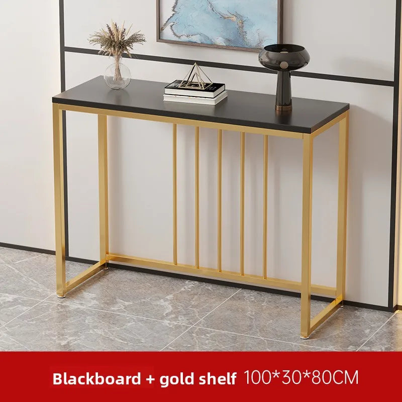 Firm Light luxury entrance table Entry entrance table against the wall side table entrance frame entry door sturdy and durable