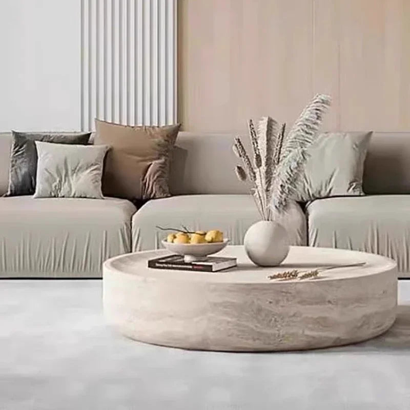 Clear Japanese Industrial Simple Cute Space Saving Coffee Table Unique Mesas Bajas Living Room Furniture Luxury Round Side Table